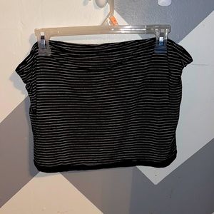 American Eagle Horizontal Striped Tube Top.